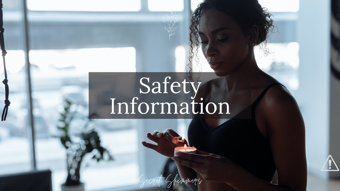 Wax Melt and Candle safety instructions